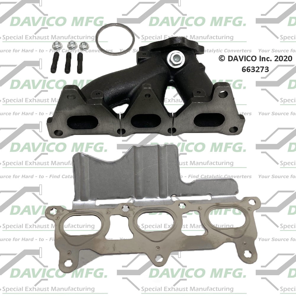 Davico Mfg 663273 Stand alone Exact-Fit exhaust manifold