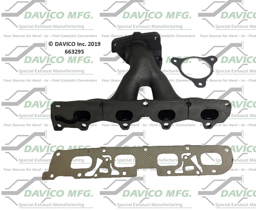 Davico Mfg 663295 Stand alone Exact-Fit exhaust manifold