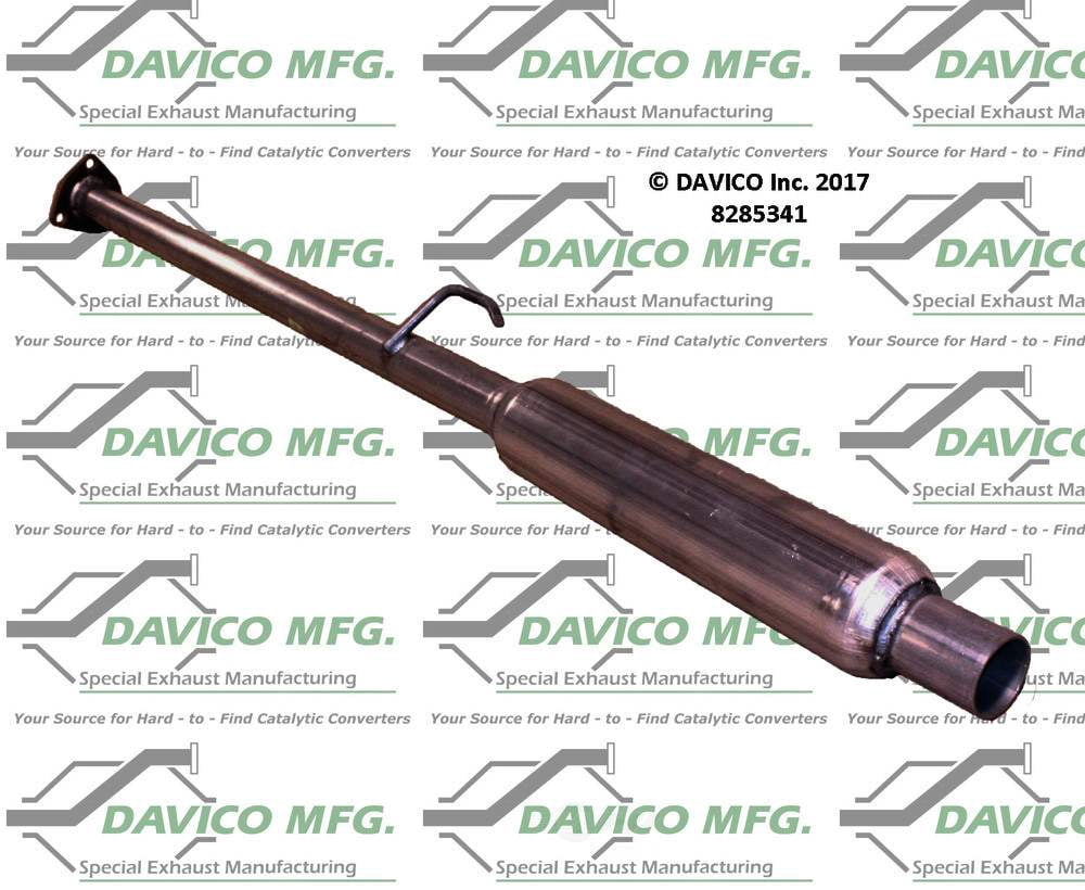 Davico Mfg 8285341 Prebent Exhaust Resonator Pipe