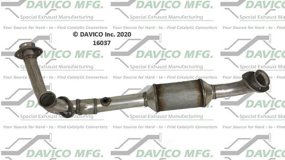 Davico Mfg 16037 Direct-Fit Catalytic Converter