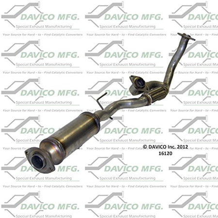 Davico Mfg Catalytic Converter P/N:16120 Fits select: 1997-2000 TOYOTA CAMRY, 1997-1999 TOYOTA AVALON