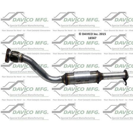 Davico Mfg Catalytic Converter P/N:16567 Fits select: 2000-2005 CHEVROLET IMPALA, 1997-2003 PONTIAC GRAND PRIX