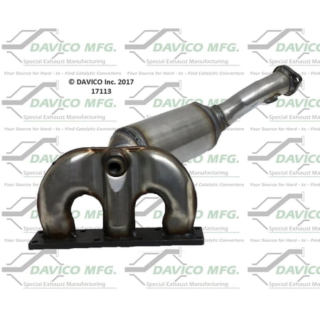 Davico Mfg Catalytic Converter P/N:17113 Fits select: 2004-2005 BMW 530, 2004-2005 BMW 525