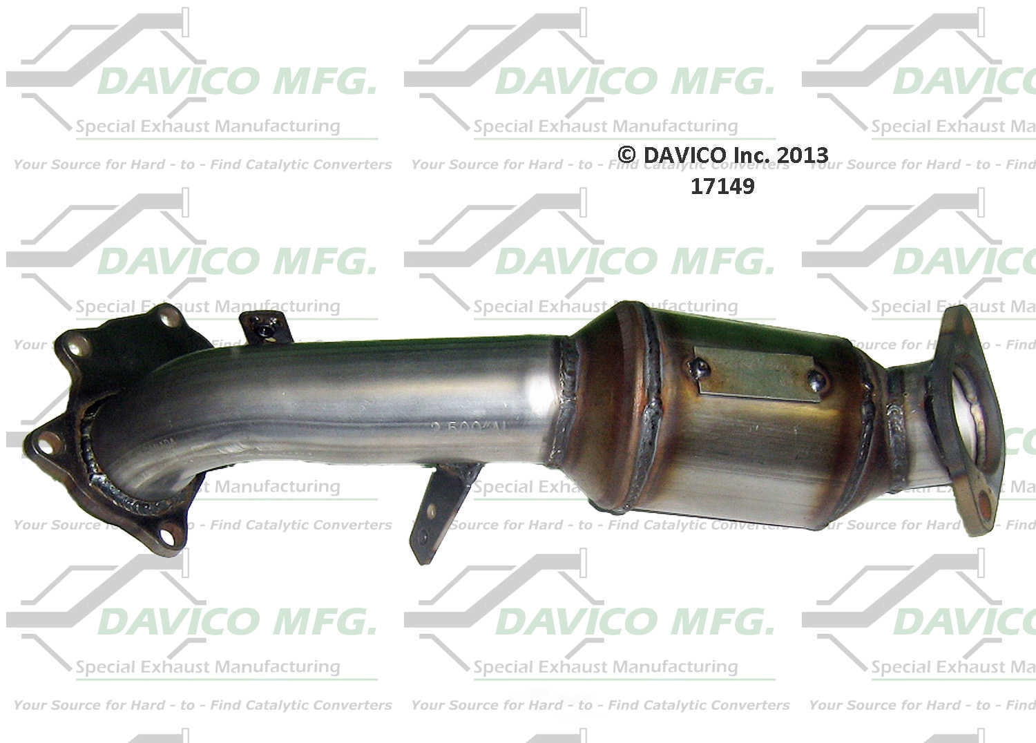 Davico Mfg 17149 Direct-Fit Catalytic Converter