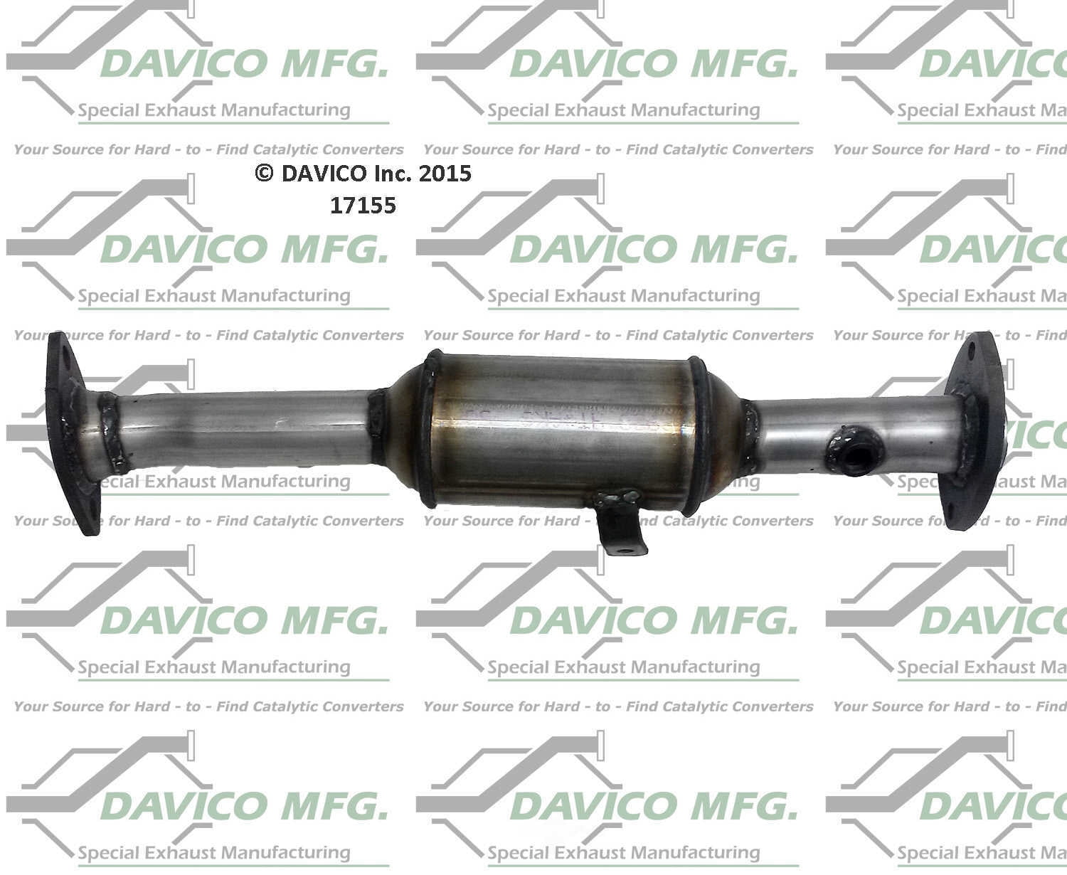 Davico Mfg 17155 Direct-Fit Catalytic Converter
