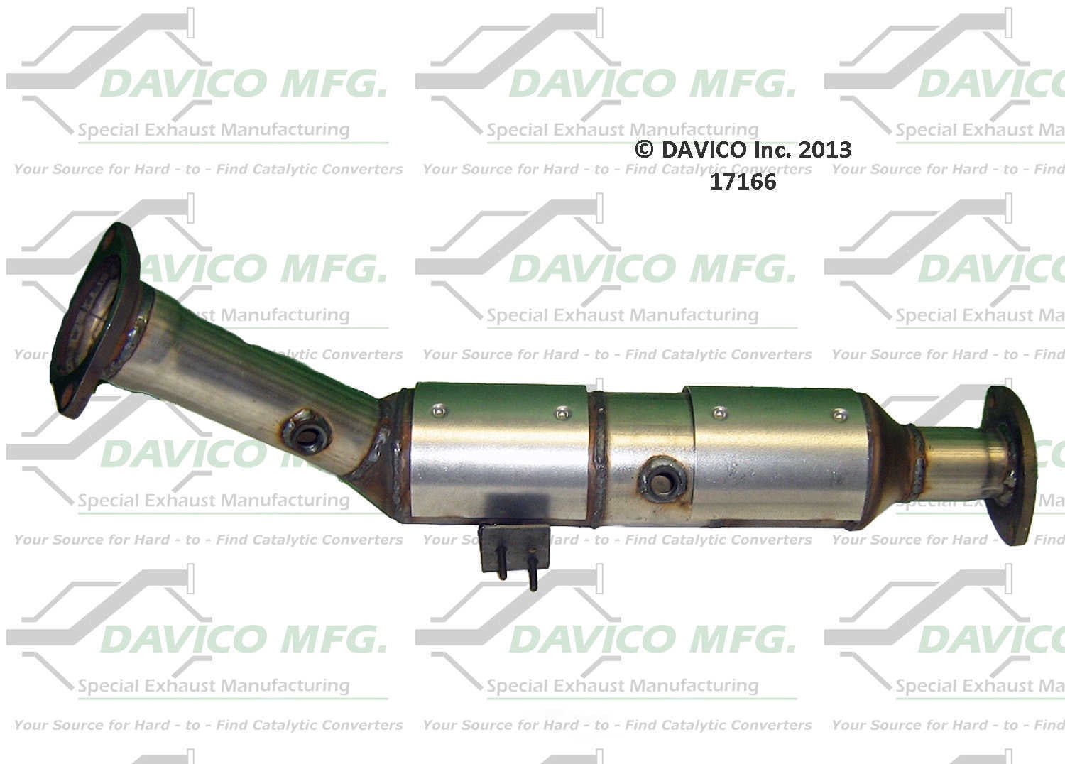 Davico Mfg 17166 Direct-Fit Catalytic Converter