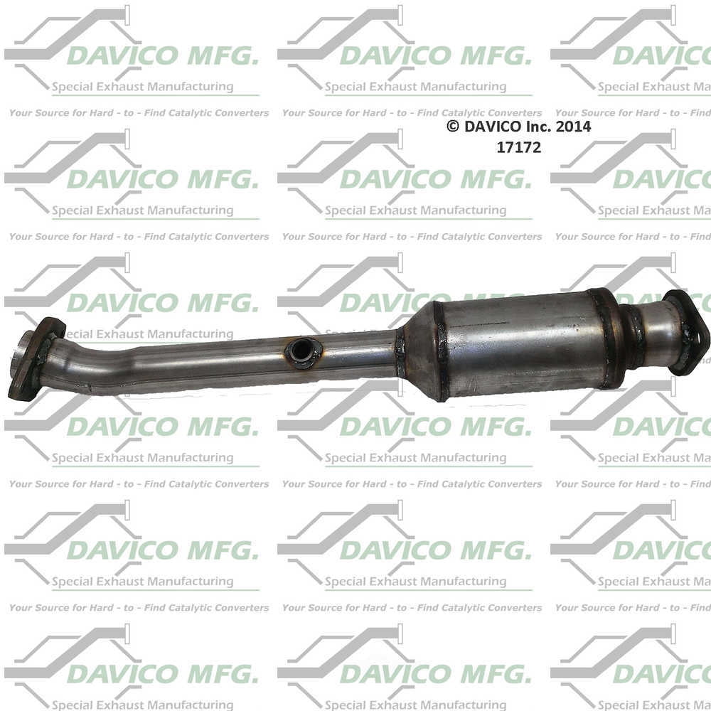 Davico Mfg Catalytic Converter P/N:17172 Fits select: 2005-2014 NISSAN FRONTIER, 2005-2010 NISSAN PATHFINDER