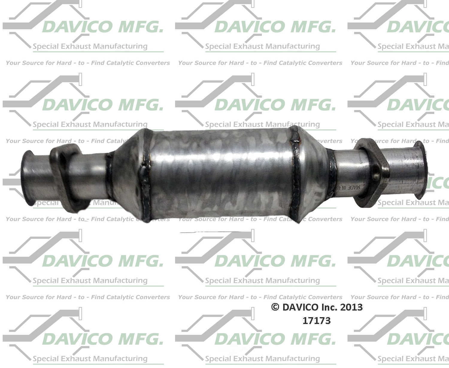 Davico Mfg 17173 Direct-Fit Catalytic Converter