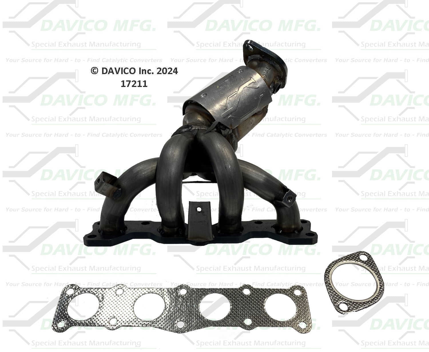 Davico Mfg 17211 Direct-Fit Catalytic Converter