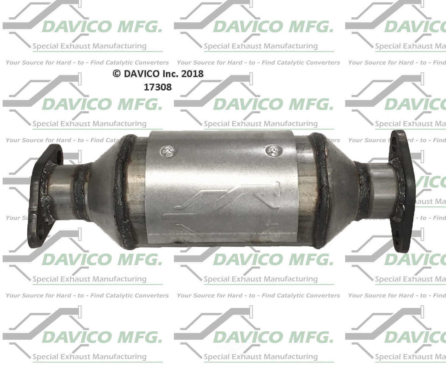 Davico Mfg 17308 Direct-Fit Catalytic Converter