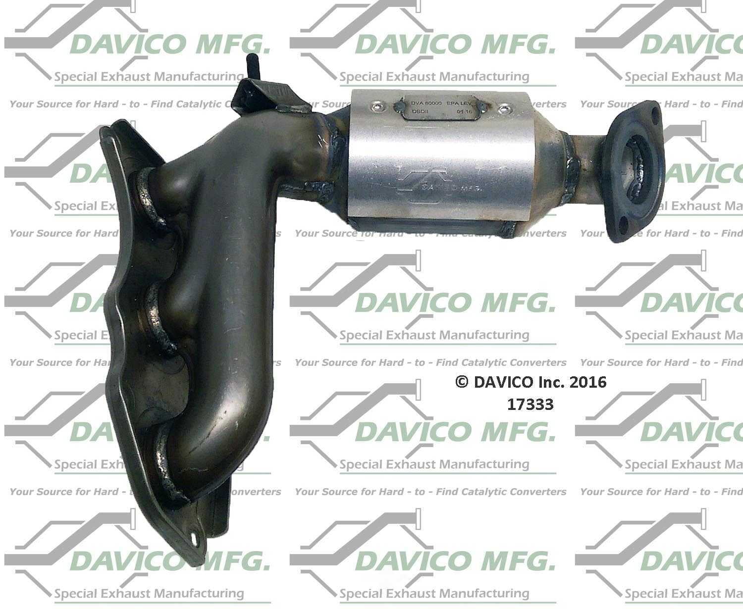 Davico Mfg 17333 Direct-Fit Catalytic Converter