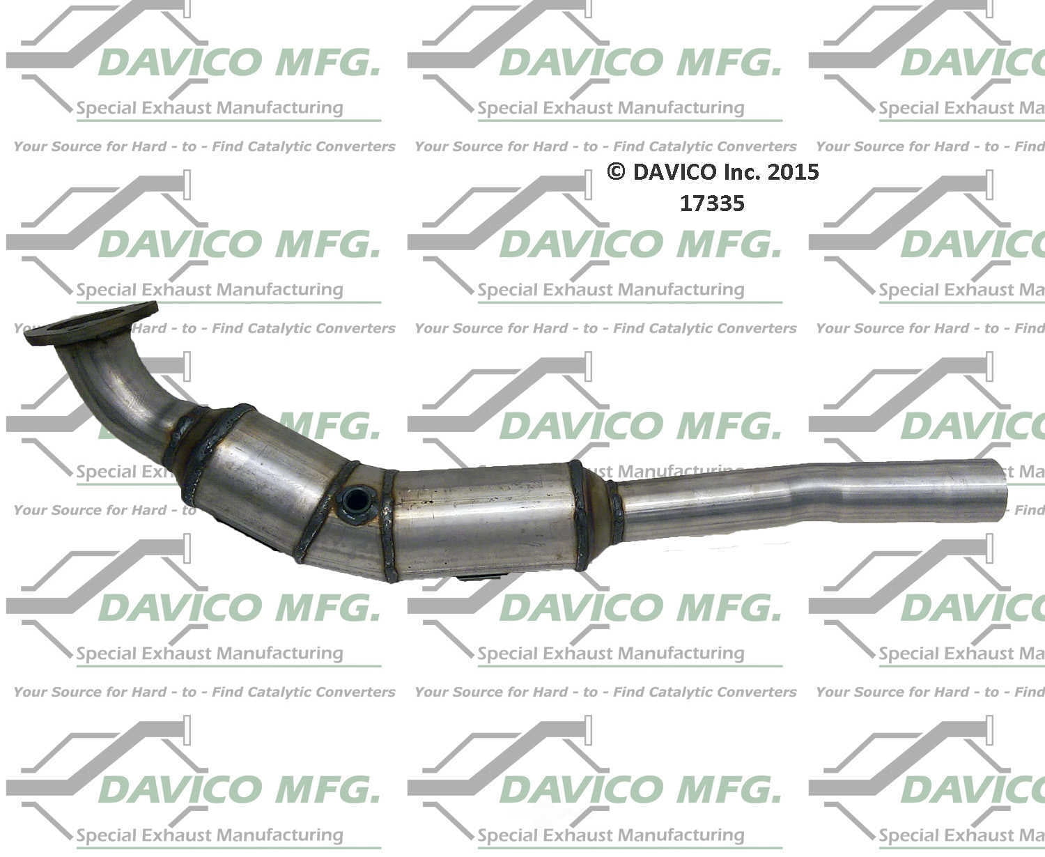 Davico Mfg 17335 Direct-Fit Catalytic Converter