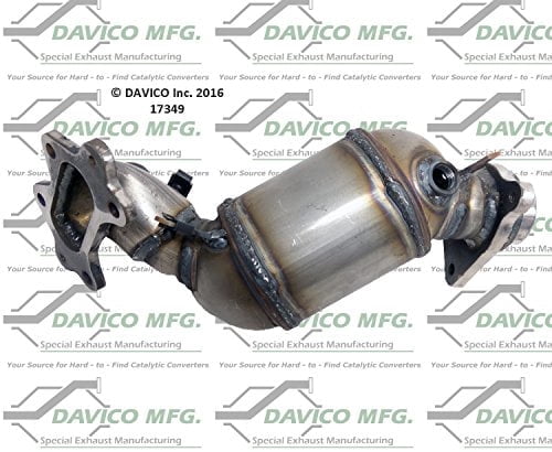 Davico Mfg Catalytic Converter P/N:17349 Fits select: 2006-2011 HONDA CIVIC HYBRID