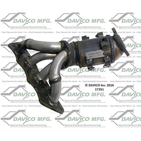 Davico Mfg Catalytic Converter P/N:17351 Fits select: 2012-2014 HYUNDAI ACCENT, 2012-2015 KIA RIO