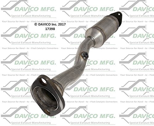 Davico Mfg Catalytic Converter P/N:17398 Fits select: 2009-2012 NISSAN SENTRA