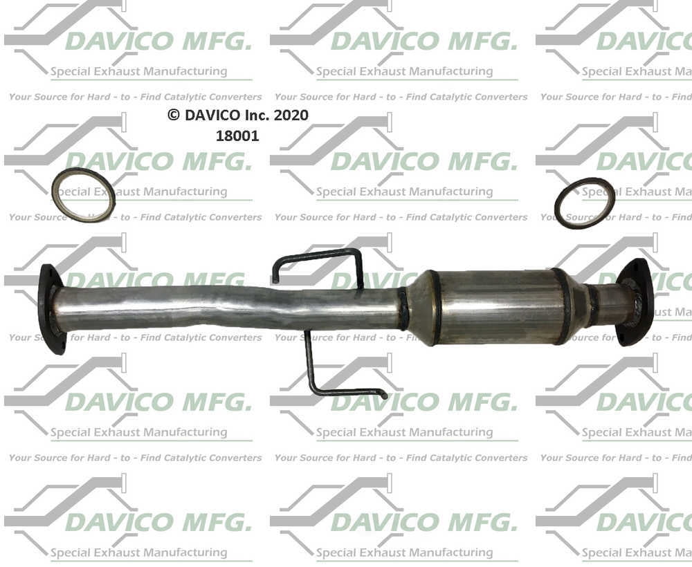 Davico Mfg Catalytic Converter P/N:18001 Fits select: 1999-2004 TOYOTA TACOMA