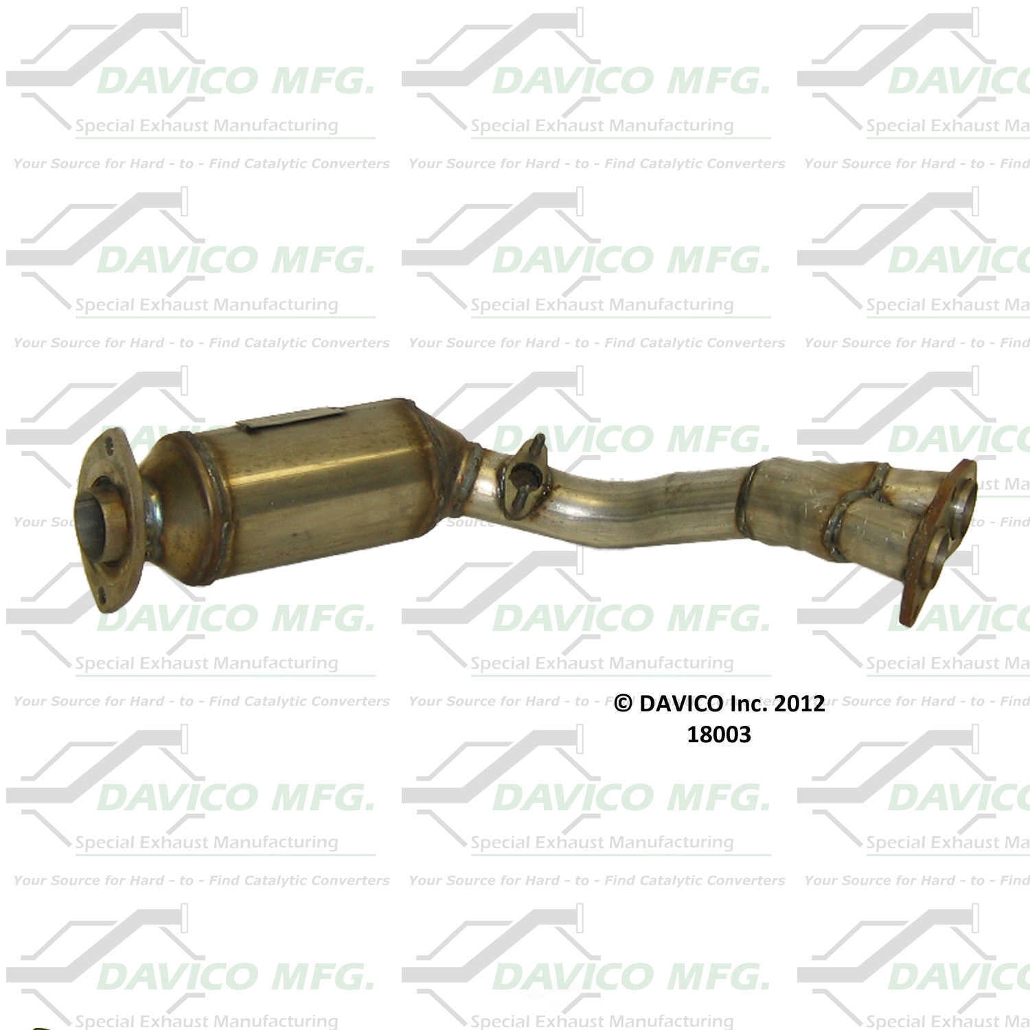 Davico Mfg Catalytic Converter P/N:18003 Fits select: 2000-2004 TOYOTA TACOMA