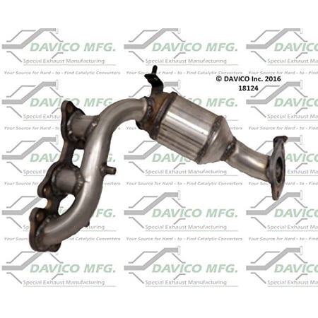 Davico Mfg Catalytic Converter P/N:18124 Fits select: 2004-2006 TOYOTA SIENNA