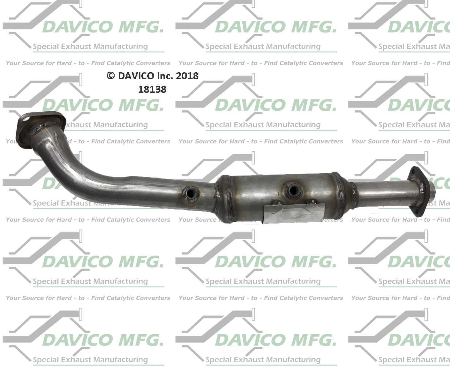 Davico Mfg 18138 Direct-Fit Catalytic Converter