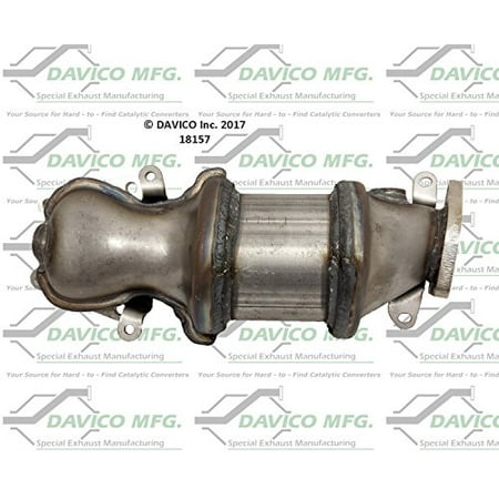 Davico Mfg Catalytic Converter P/N:18157 Fits select: 2005-2010 HONDA ODYSSEY, 2005-2008 HONDA PILOT
