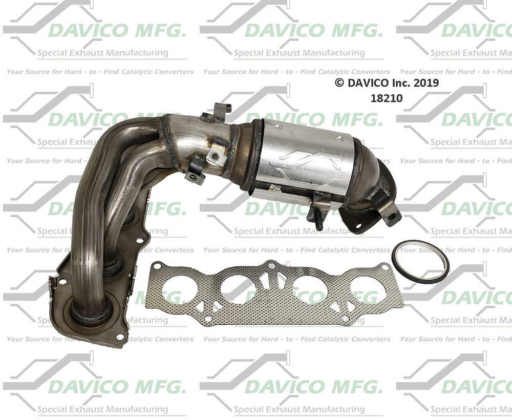 Davico Mfg Catalytic Converter P/N:18210 Fits select: 2002-2006 TOYOTA CAMRY, 2002-2006 TOYOTA CAMRY SOLARA