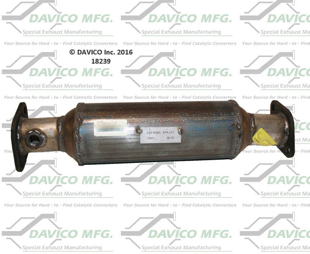 Davico Mfg 18239 Direct-Fit Catalytic Converter