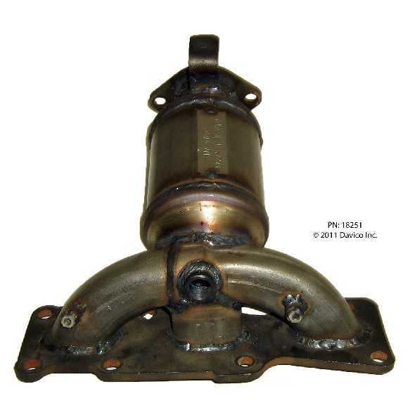 Davico Mfg 18251 Direct-Fit Catalytic Converter - Manifold