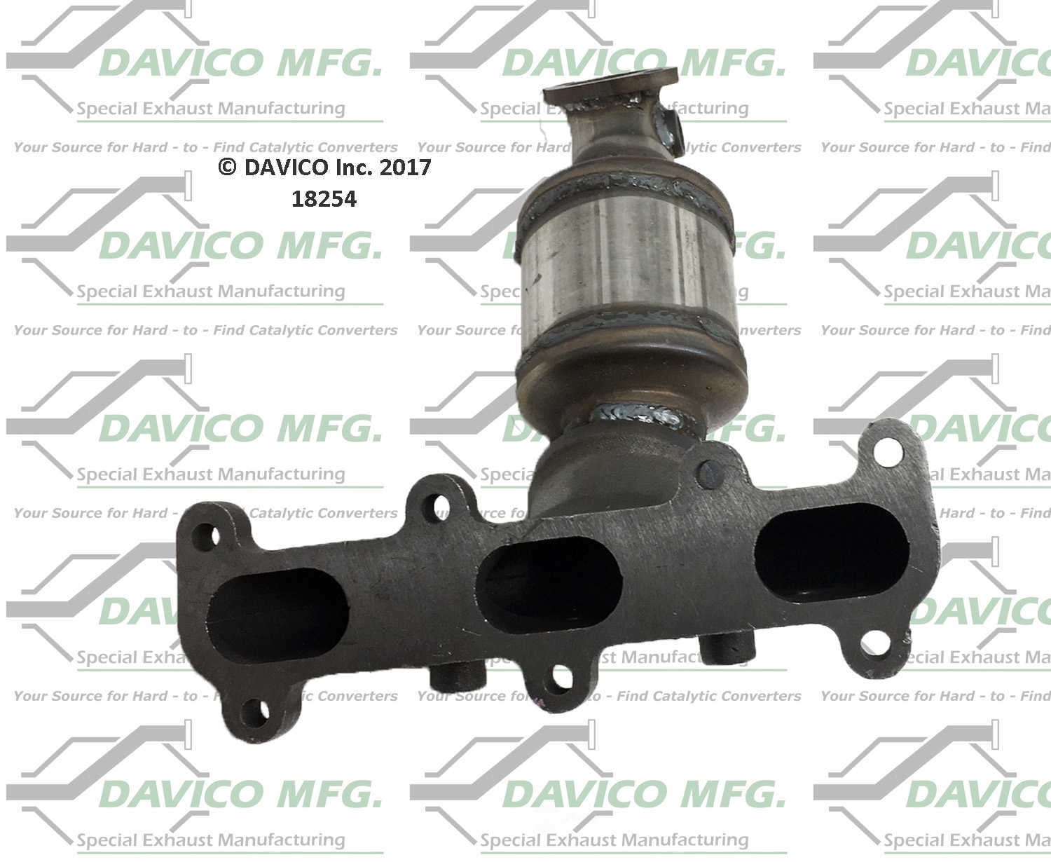 Davico Mfg Catalytic Converter P/N:18254 Fits select: 2005-2009 HYUNDAI TUCSON, 2005-2006 KIA NEW SPORTAGE