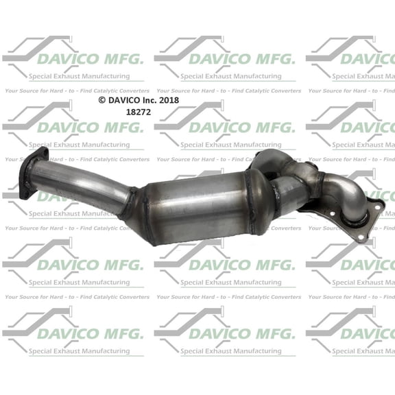 Davico Mfg Catalytic Converter P/N:18272 Fits select: 2008-2010 BMW 528, 2006-2007 BMW 530