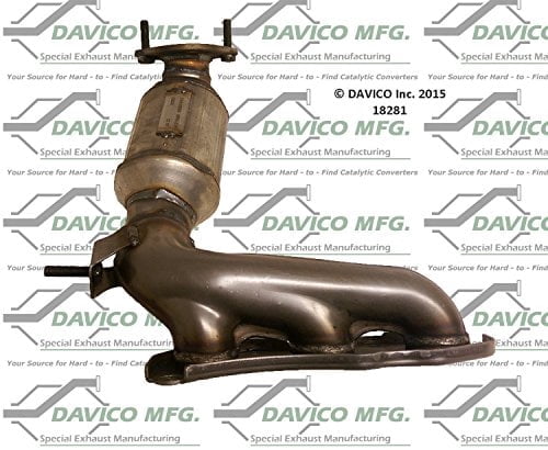 Davico Mfg Catalytic Converter P/N:18281 Fits select: 2007-2010 TOYOTA SIENNA