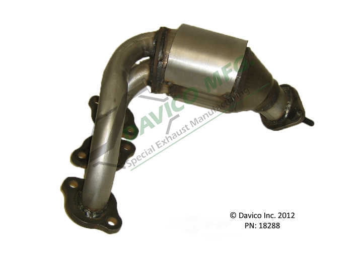 Davico Mfg 18288 Direct-Fit Catalytic Converter - Manifold