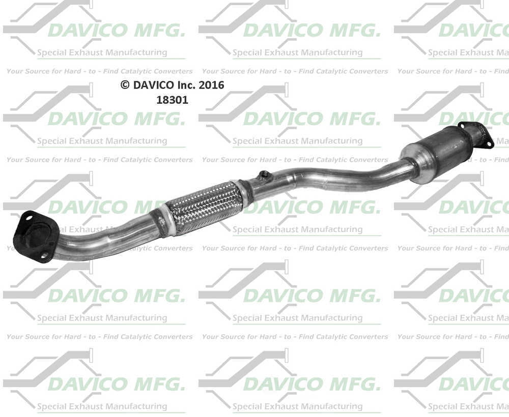 Davico Mfg Catalytic Converter P/N:18301 Fits select: 2002-2006 HYUNDAI ELANTRA