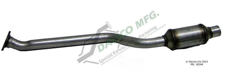 Davico Mfg Catalytic Converter P/N:18344 Fits select: 2006-2008 LEXUS GS