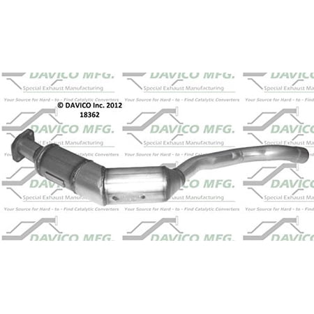 Davico Mfg Catalytic Converter P/N:18362