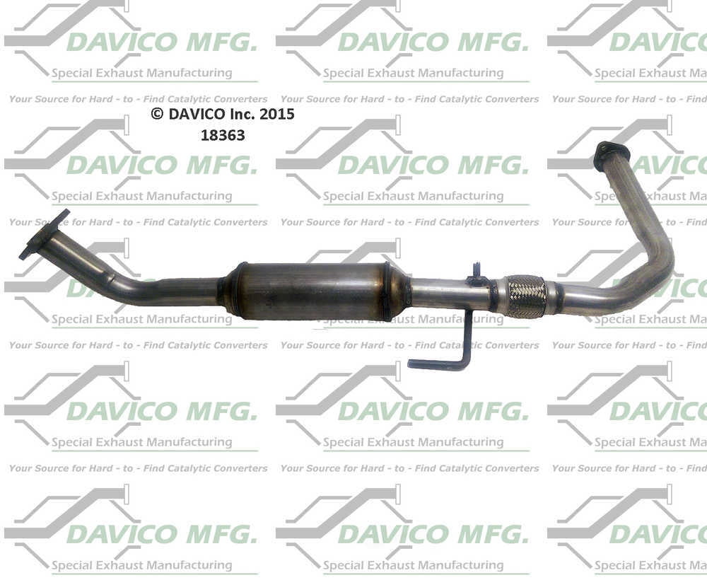 Davico Mfg 18363 Direct-Fit Catalytic Converter