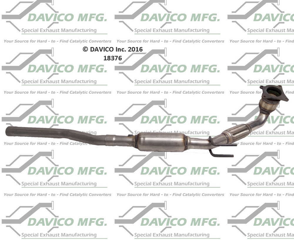 Davico Mfg 18376 Direct-Fit Catalytic Converter