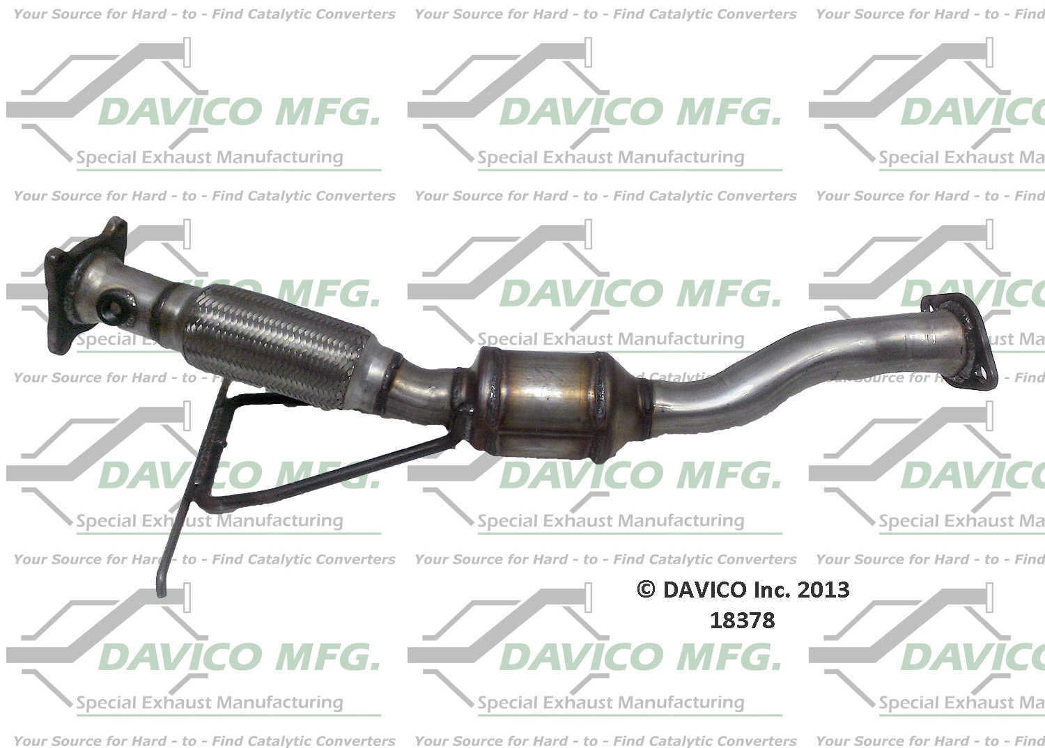Davico Mfg 18378 Direct-Fit Catalytic Converter