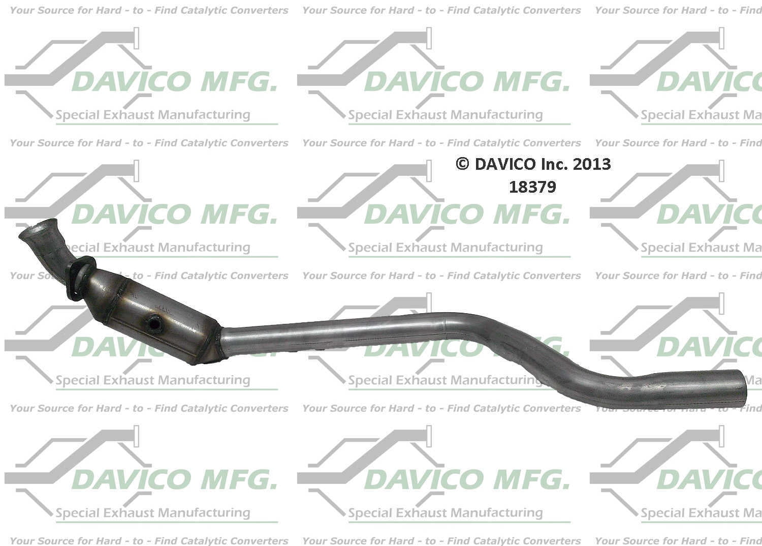 Davico Mfg 18379 Direct-Fit Catalytic Converter