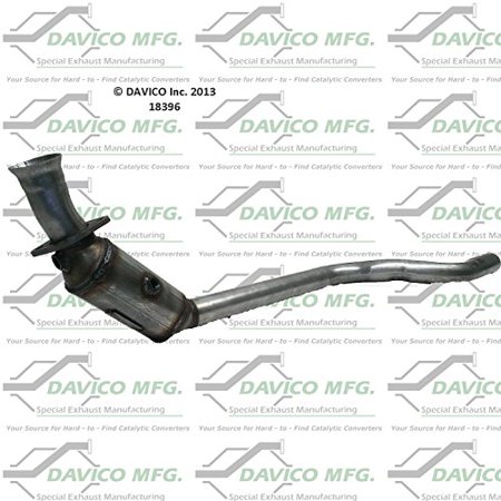 Davico Mfg Catalytic Converter P/N:18396 Fits select: 2003-2005 JAGUAR S-TYPE