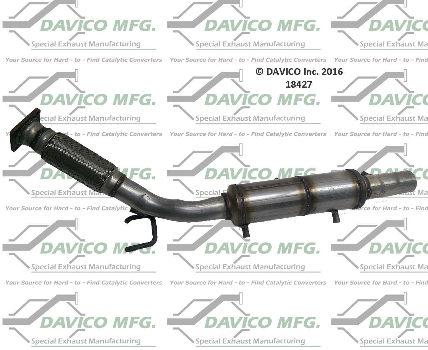 Davico Mfg 18427 Direct-Fit Catalytic Converter