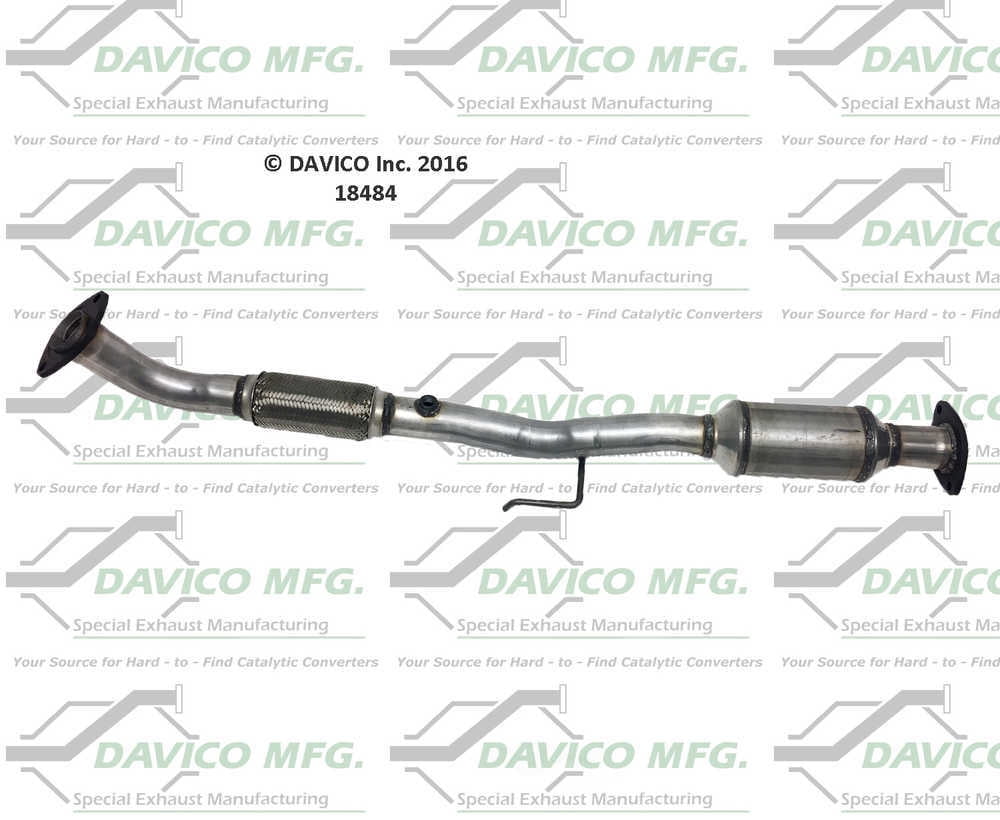 Davico Mfg 18484 Direct-Fit Catalytic Converter