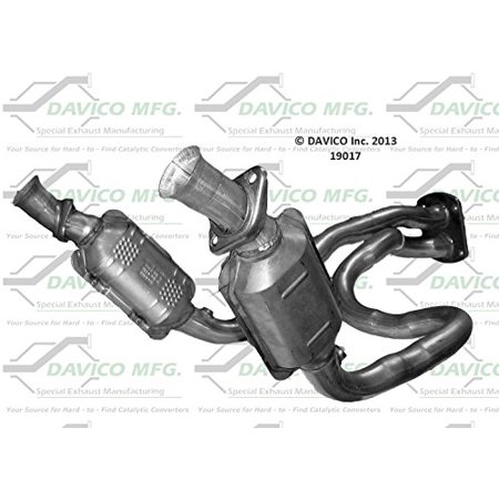 Davico Mfg Catalytic Converter P/N:19017 Fits select: 2005-2007 FORD F250, 2005-2007 FORD F350