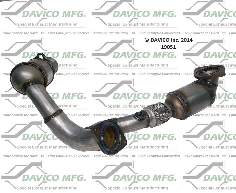 Davico Mfg Catalytic Converter P/N:19051 Fits select: 2000-2007 FORD TAURUS, 2000-2005 MERCURY SABLE