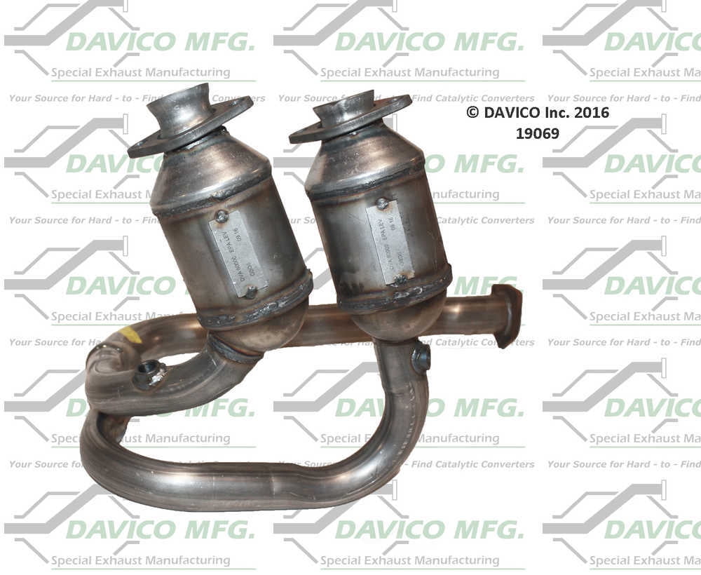 Davico Mfg Catalytic Converter P/N:19069 Fits select: 2000-2003 JEEP WRANGLER / TJ