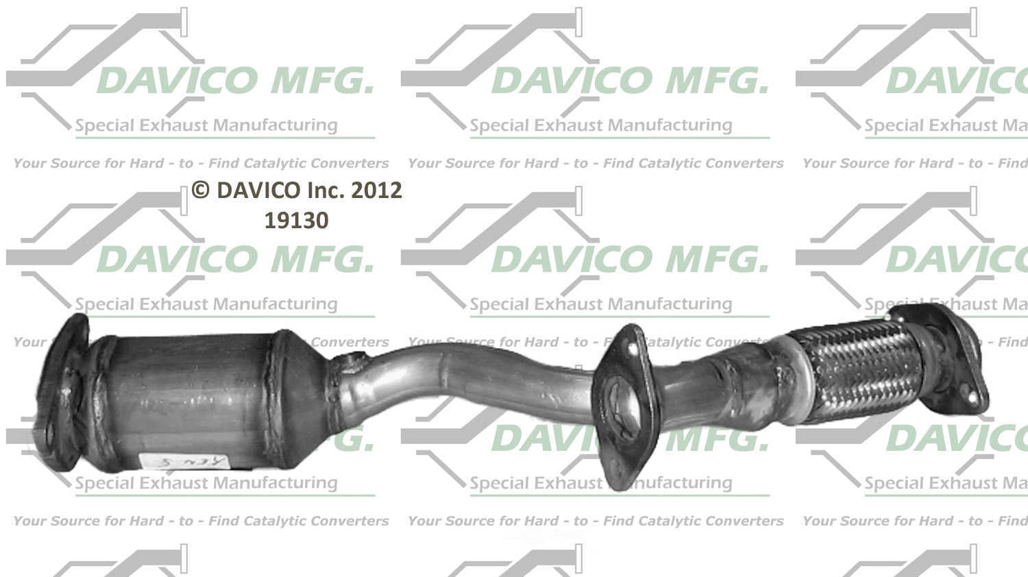 Davico Mfg 19130 Direct-Fit Catalytic Converter