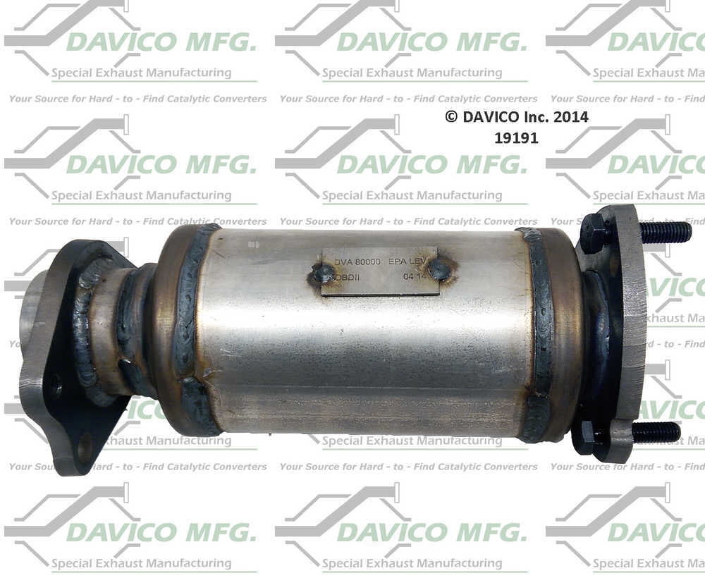 Davico Mfg 19191 Direct-Fit Catalytic Converter