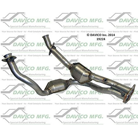 Davico Mfg Catalytic Converter P/N:19224 Fits select: 2004-2006 FORD RANGER, 2004-2006 MAZDA B3000
