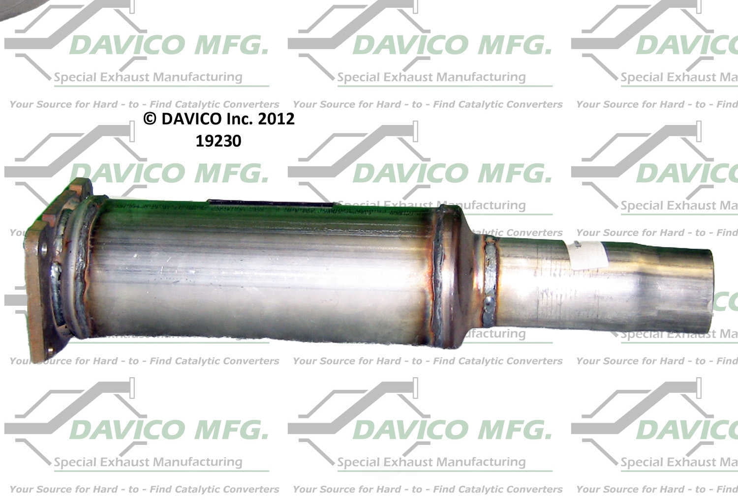 Davico Mfg 19230 Direct-Fit Catalytic Converter