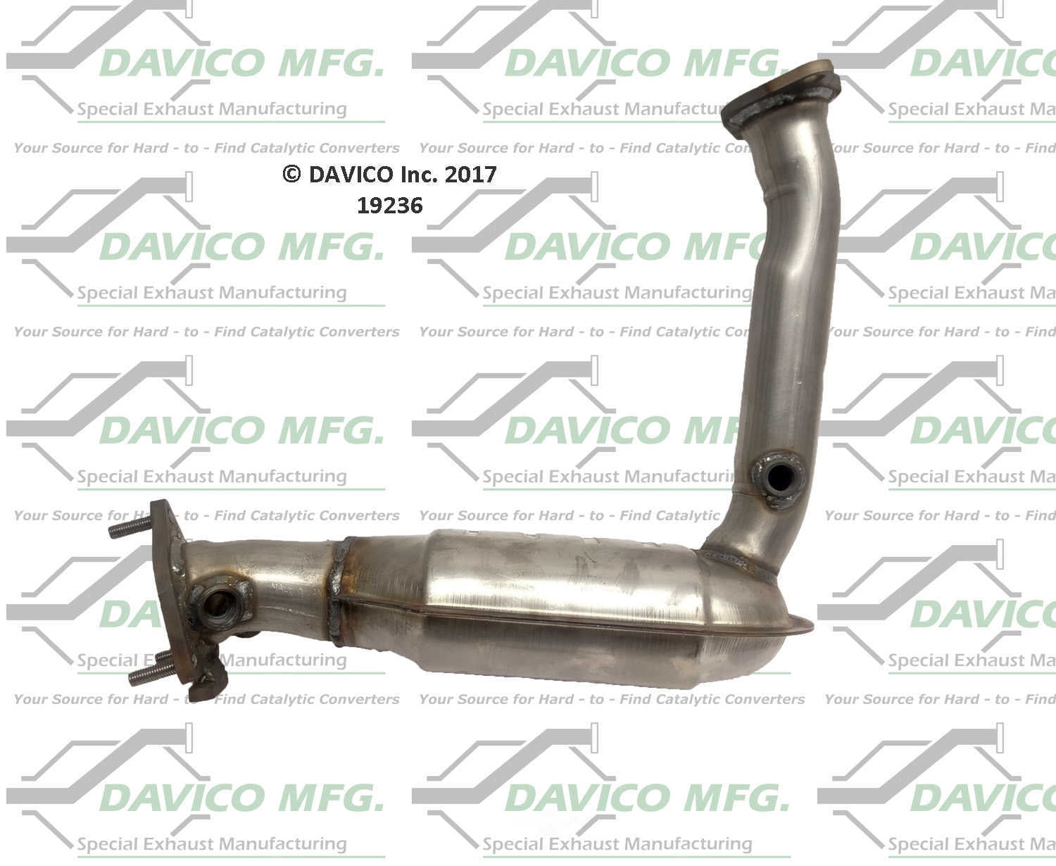 Davico Mfg 19236 Direct-Fit Catalytic Converter
