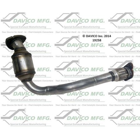 Davico Mfg Catalytic Converter P/N:19258 Fits select: 2008-2012 CHEVROLET MALIBU, 2007-2008 SATURN AURA